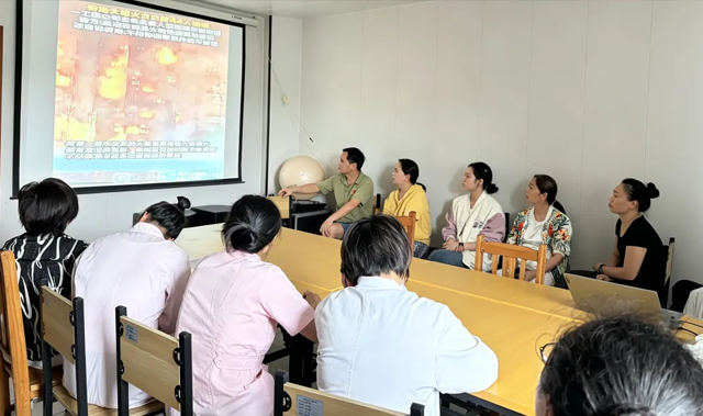 以练筑防 守护生命 | 天马医院开展消防知识培训演练